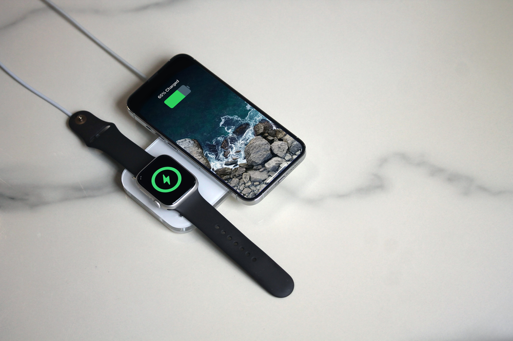 Build a stylish wireless charging station for your watch and phone for less than £20!