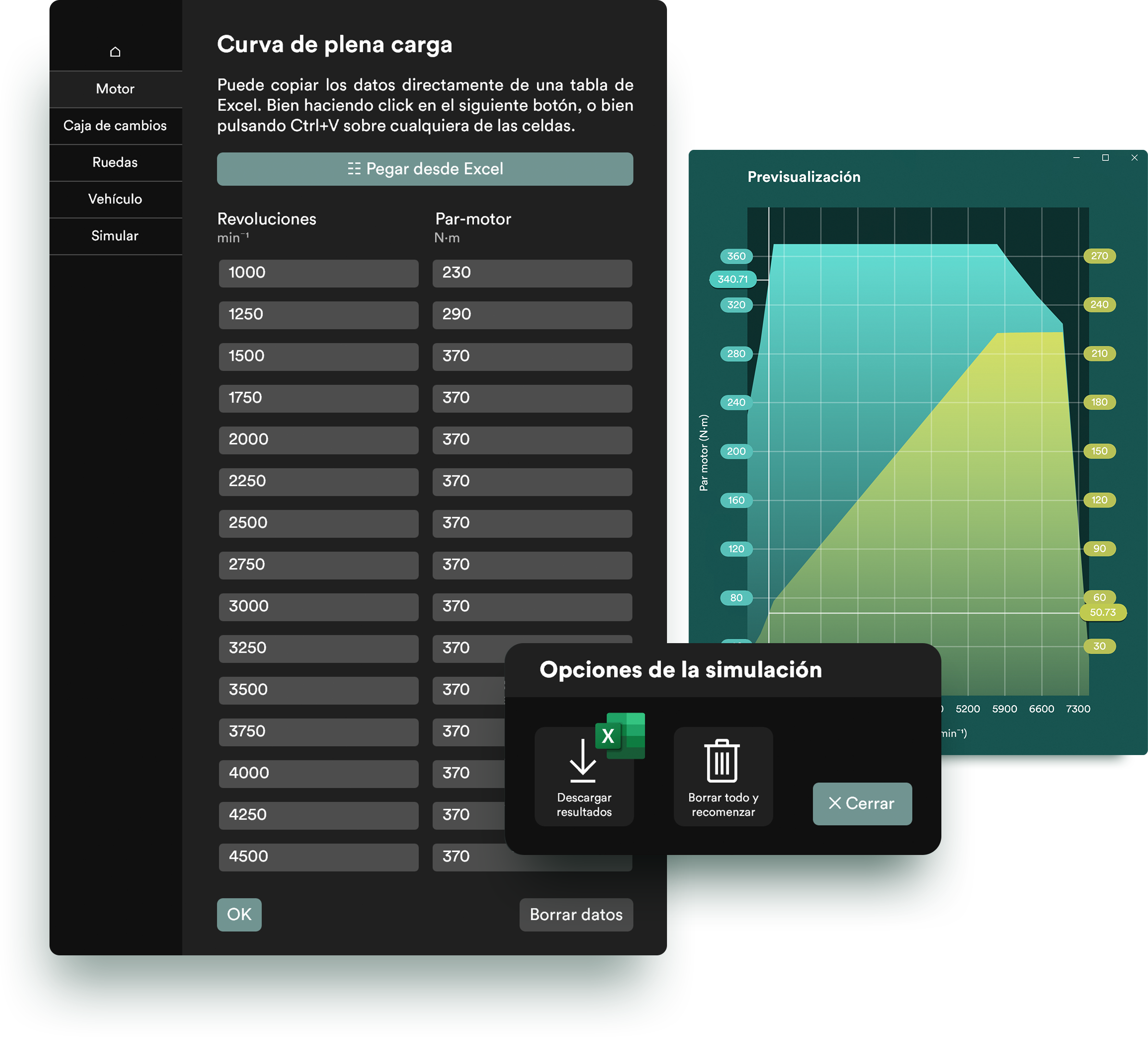 AutoLAB interoperability import and preview windows