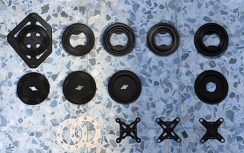 ROBOGait camera junction prototype iterations
