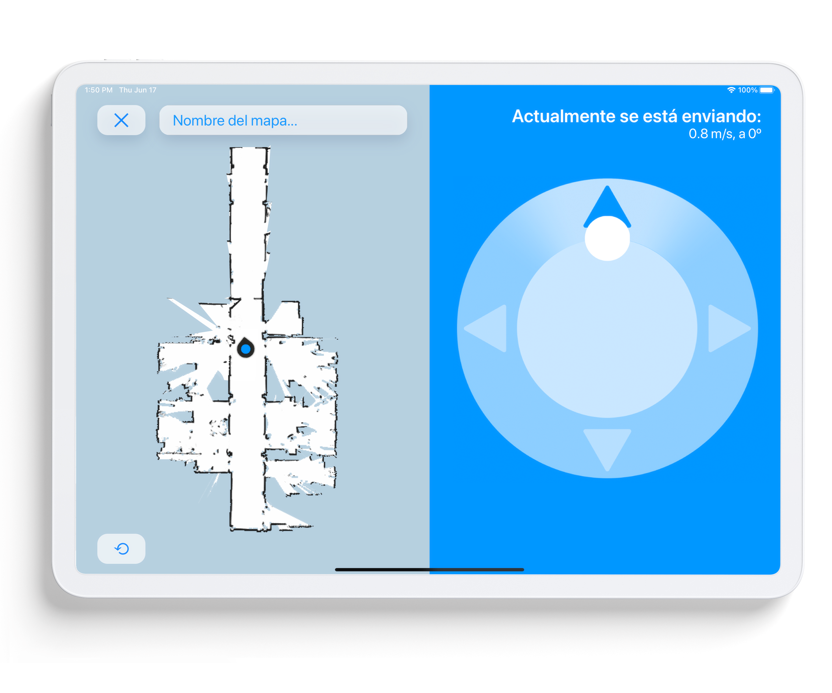 ROBOGait direct control interface